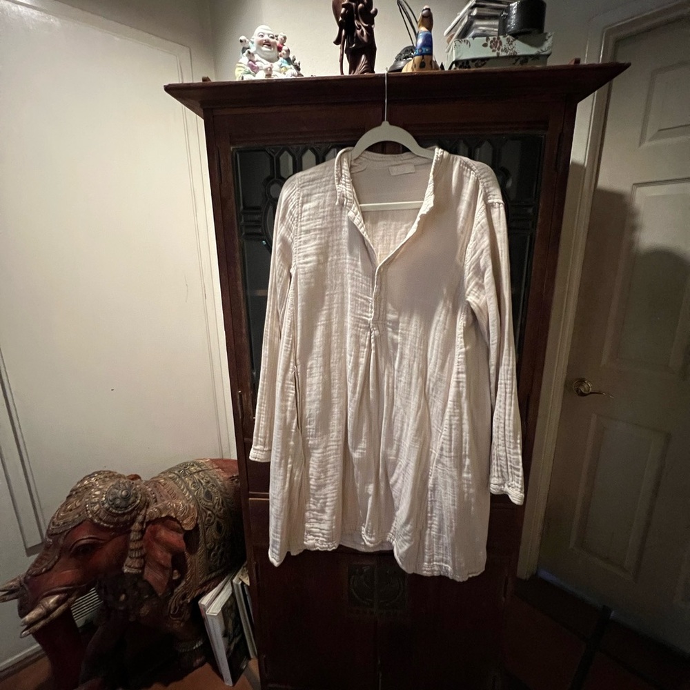 CP Shades Cream Tunic Top